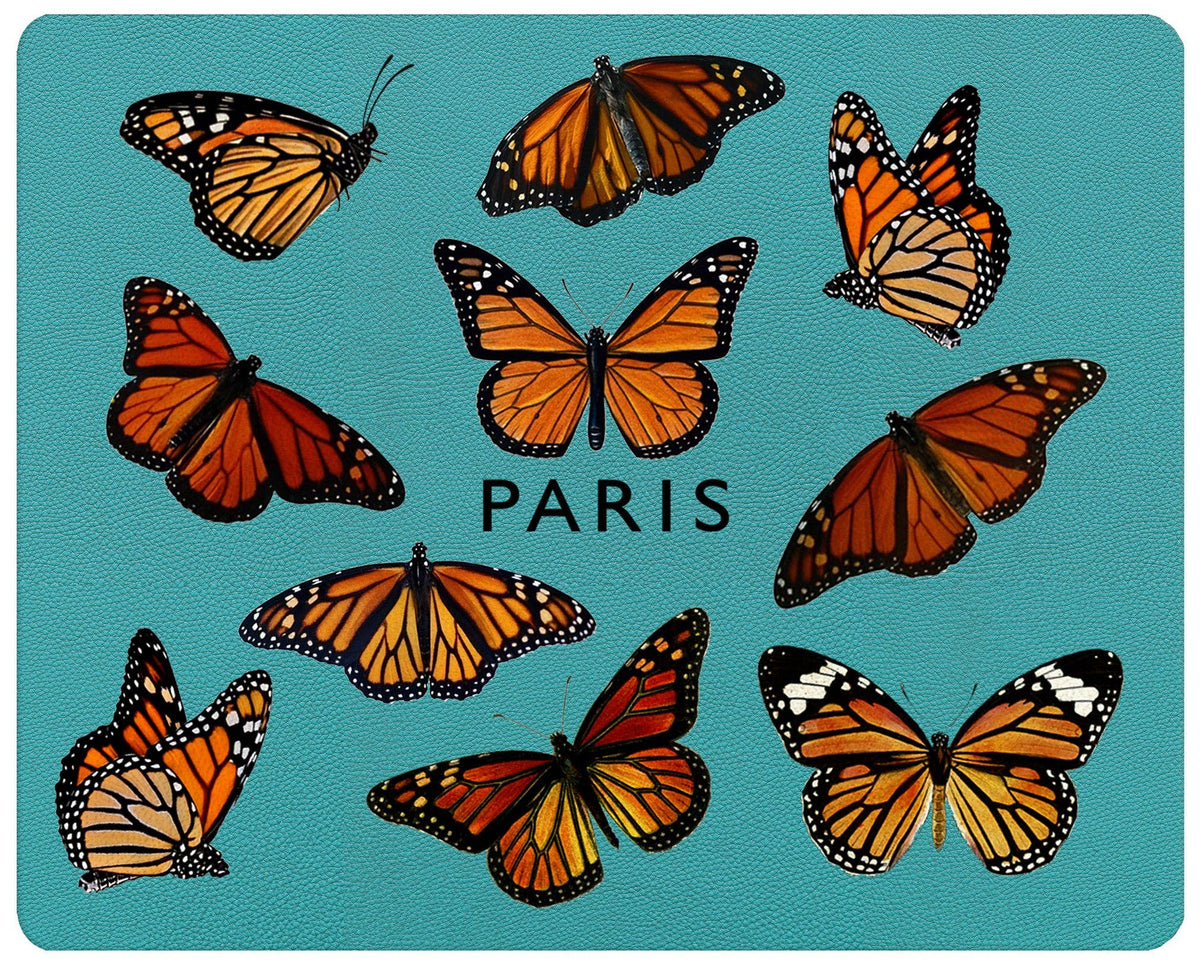 Butterfly Turquoise Cutting Board