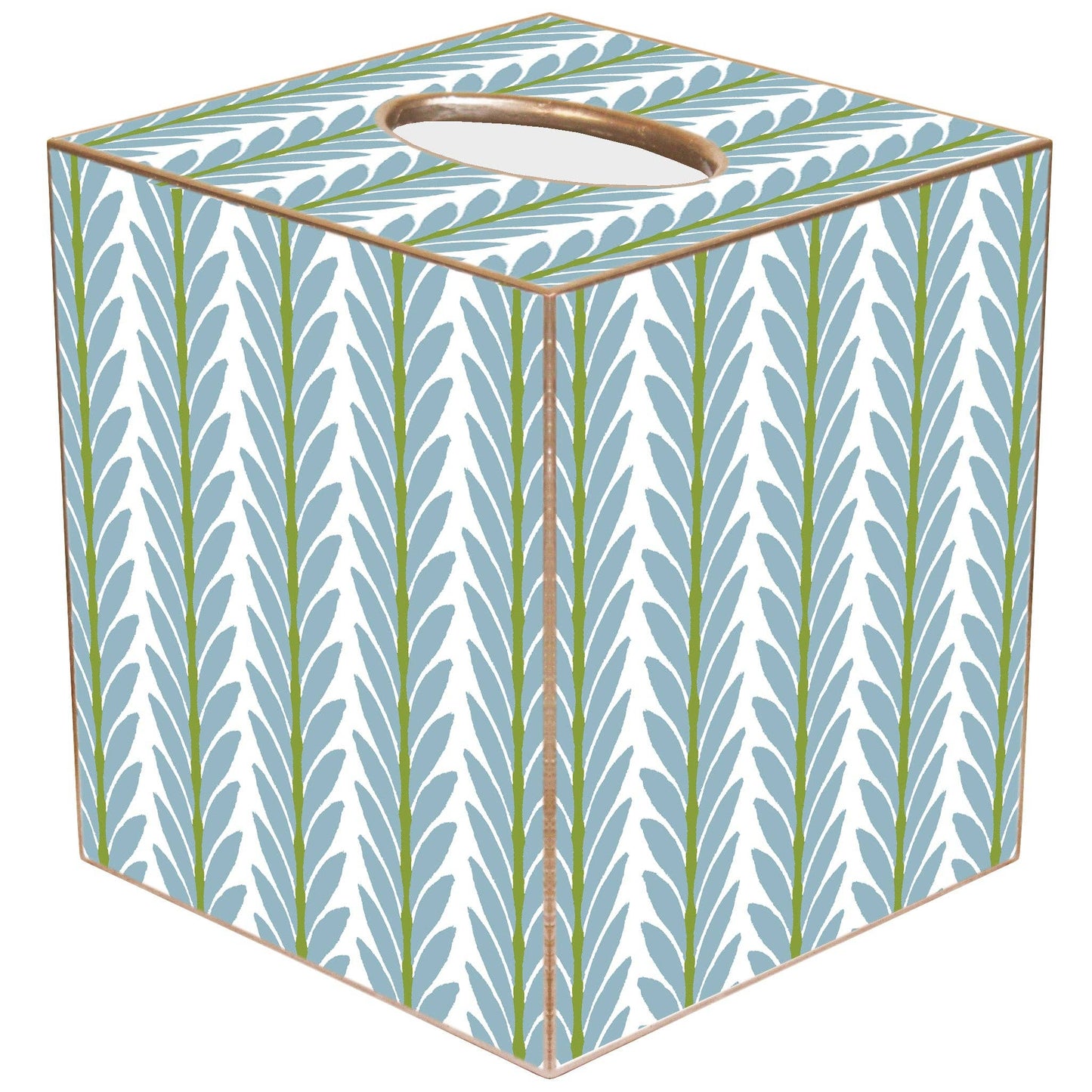 French Blue by Laura Park Tissue Box Cover: Paper Mache