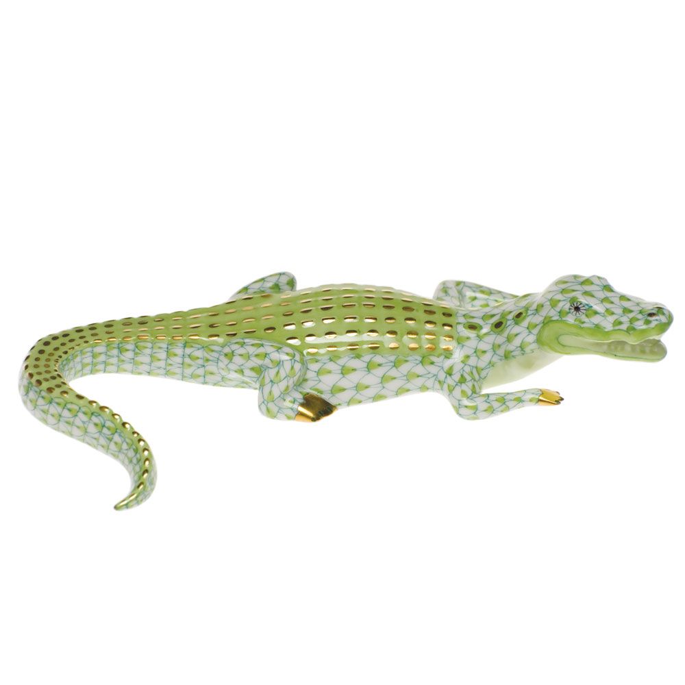 Herend Keylime Alligator