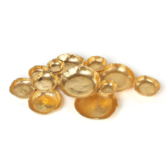 Charcuterie Gold Cluster Bowls Large