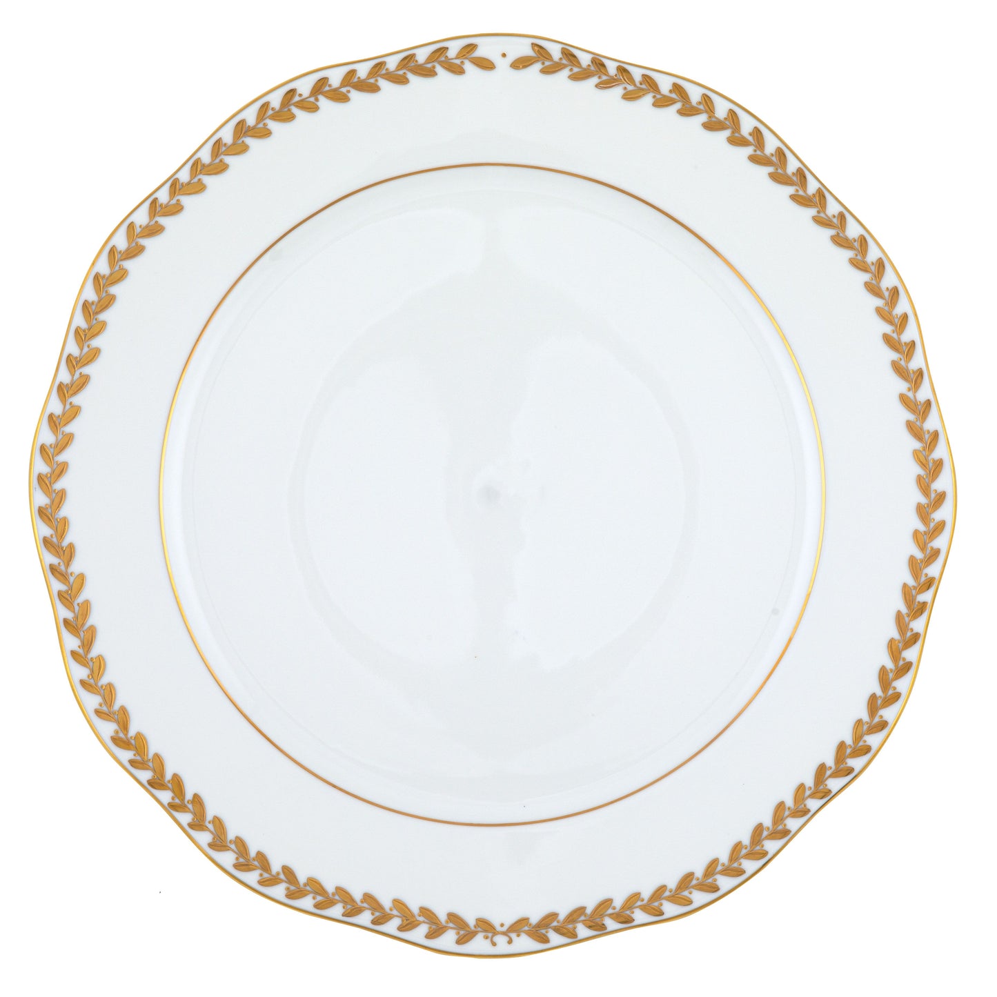 Herend Golden Laurel Charger Plate