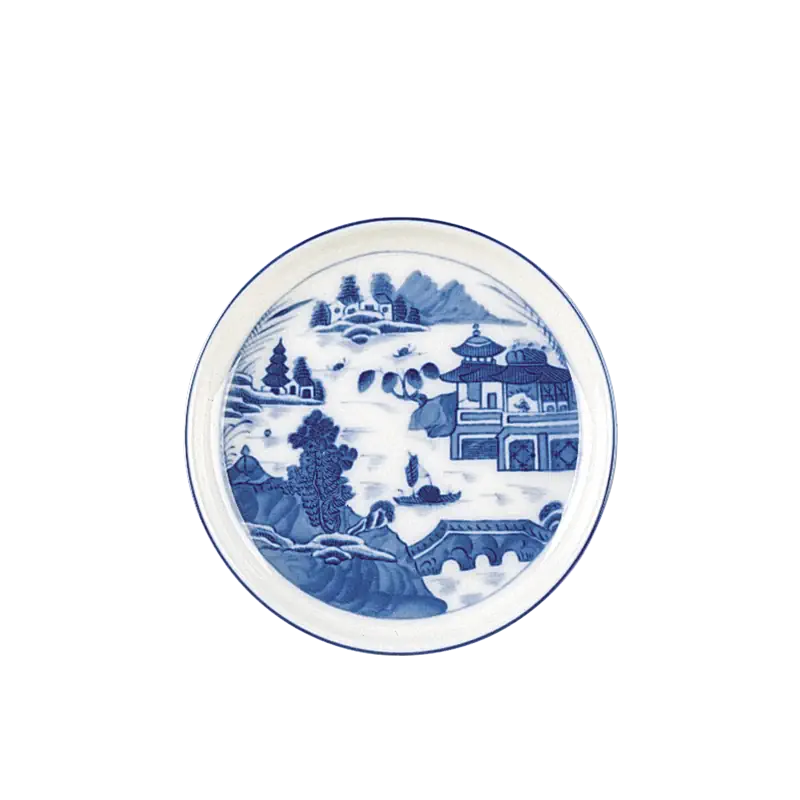 Mottahedeh Blue Canton Large Coaster