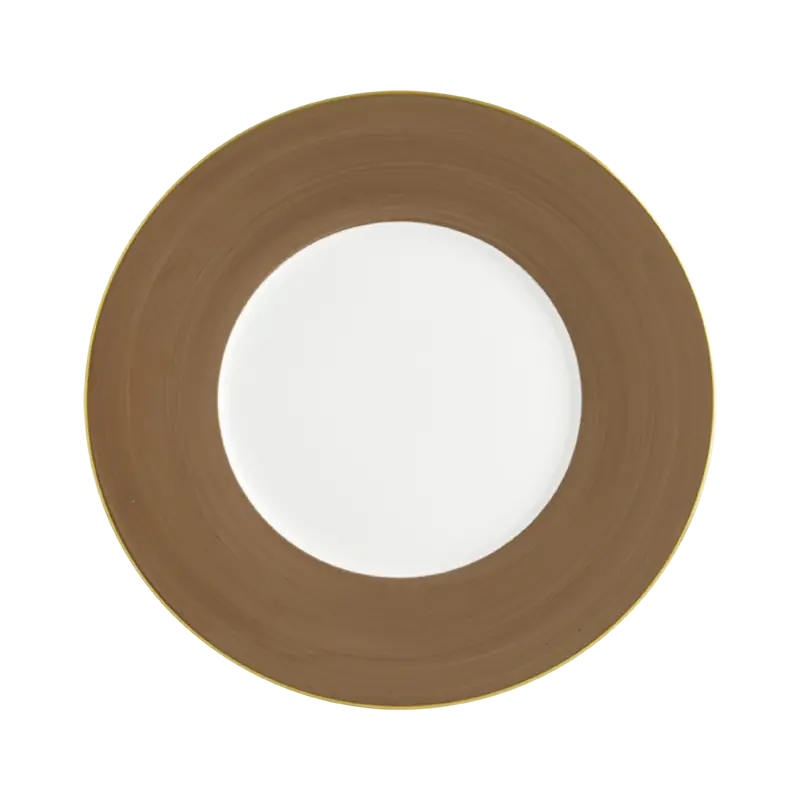 Lexington Taupe Dinner Plate