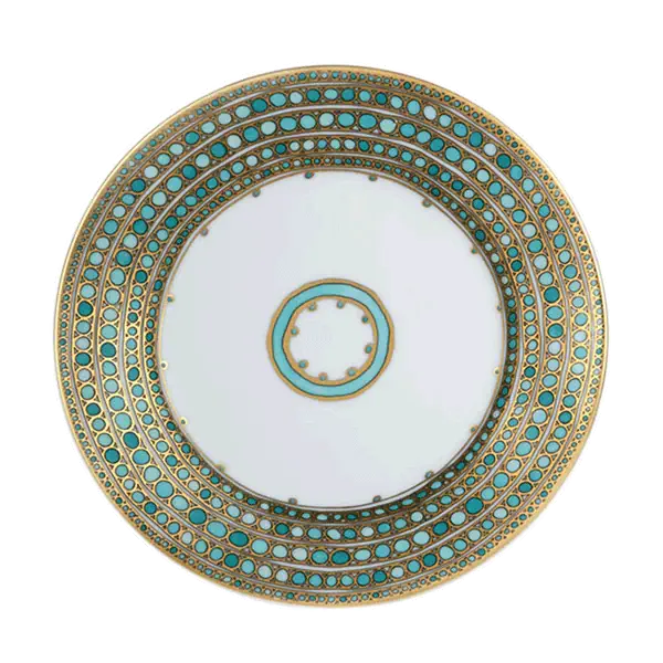 Syracuse Turquoise Dessert Plate