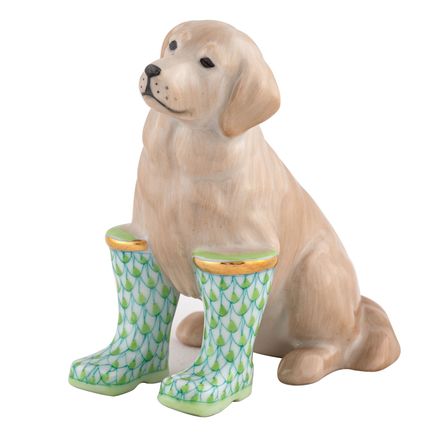 Herend Rainy Day Retriever Keylime