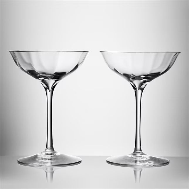 Waterford Elegance Optic Belle Coupe, Pair