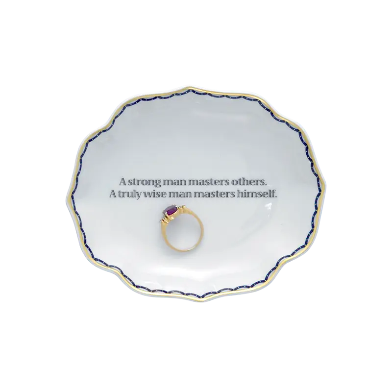 Mottahedeh Trinket Tray Pet