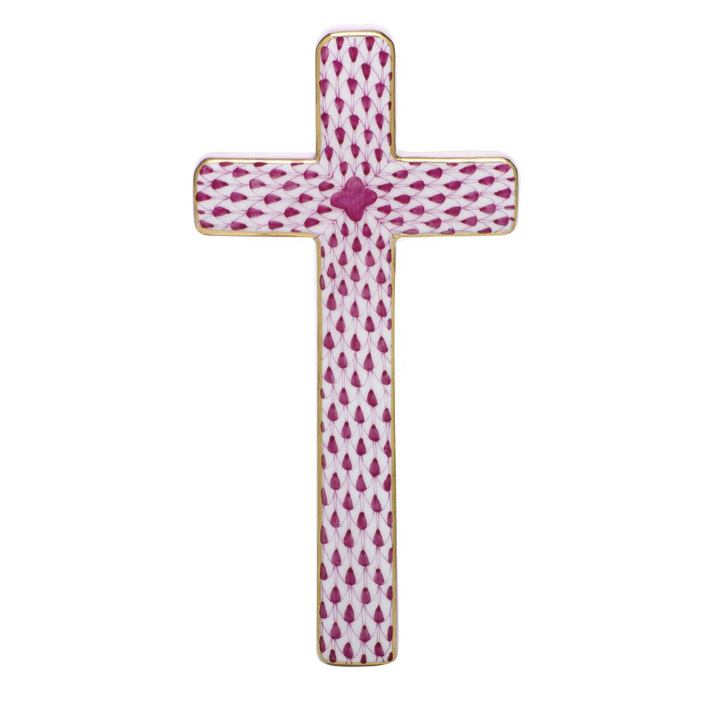 Herend Cross Raspberry