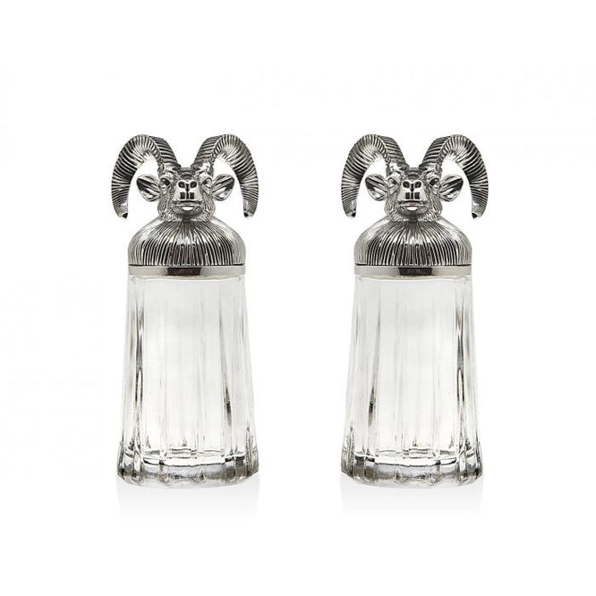 Ram Head Salt and Pepper Shaker