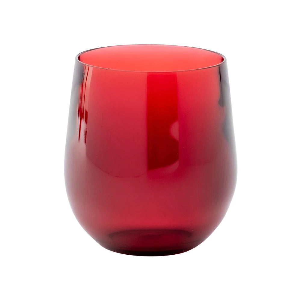 12 oz. Acrylic Tumbler Red