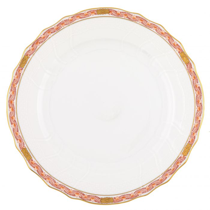 Herend Chinese Bouquet Garland Rust Bread and Butter Plate