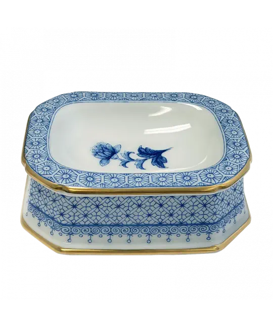 Mottahedeh Cornflower Blue Lace Master Salt