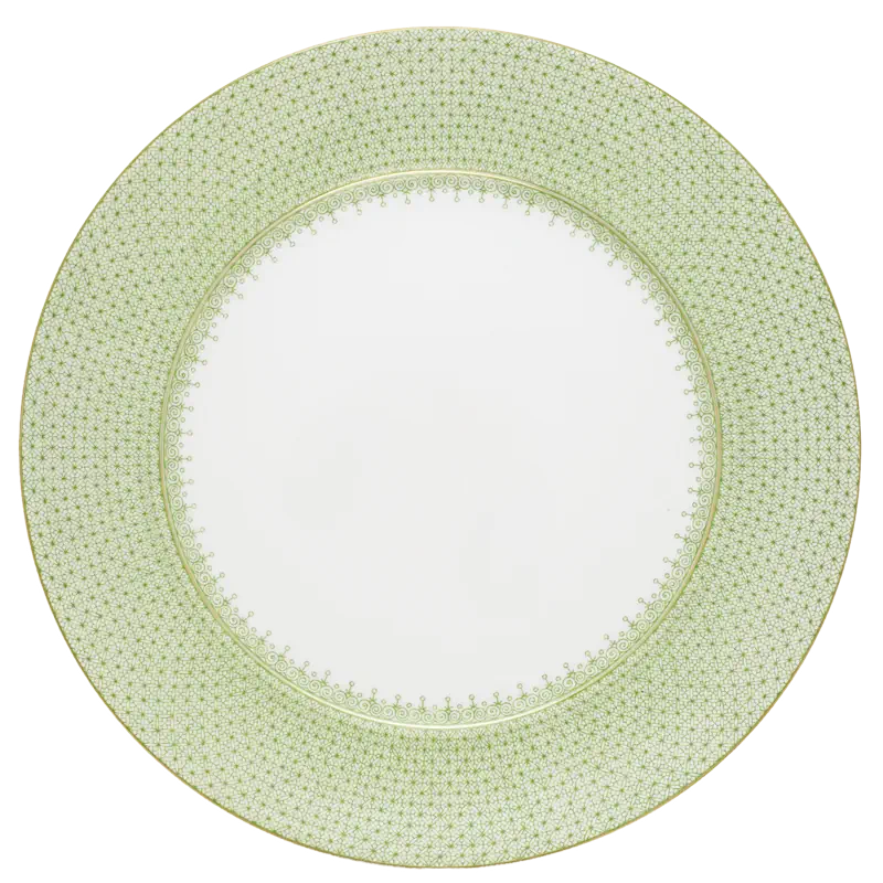 Mottahedeh Apple Green Lace Service Plate