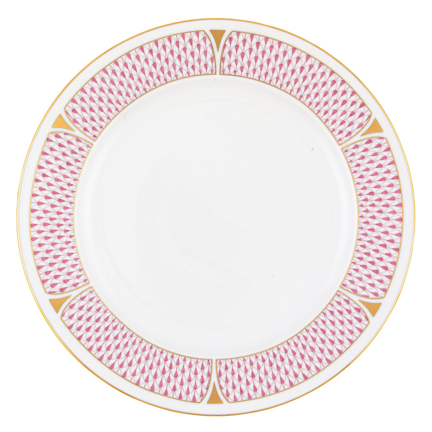 Herend Art Deco Raspberry Service Plate