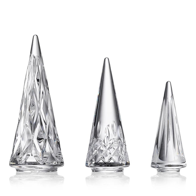 Waterford Lismore Set of 3 Standing Trees