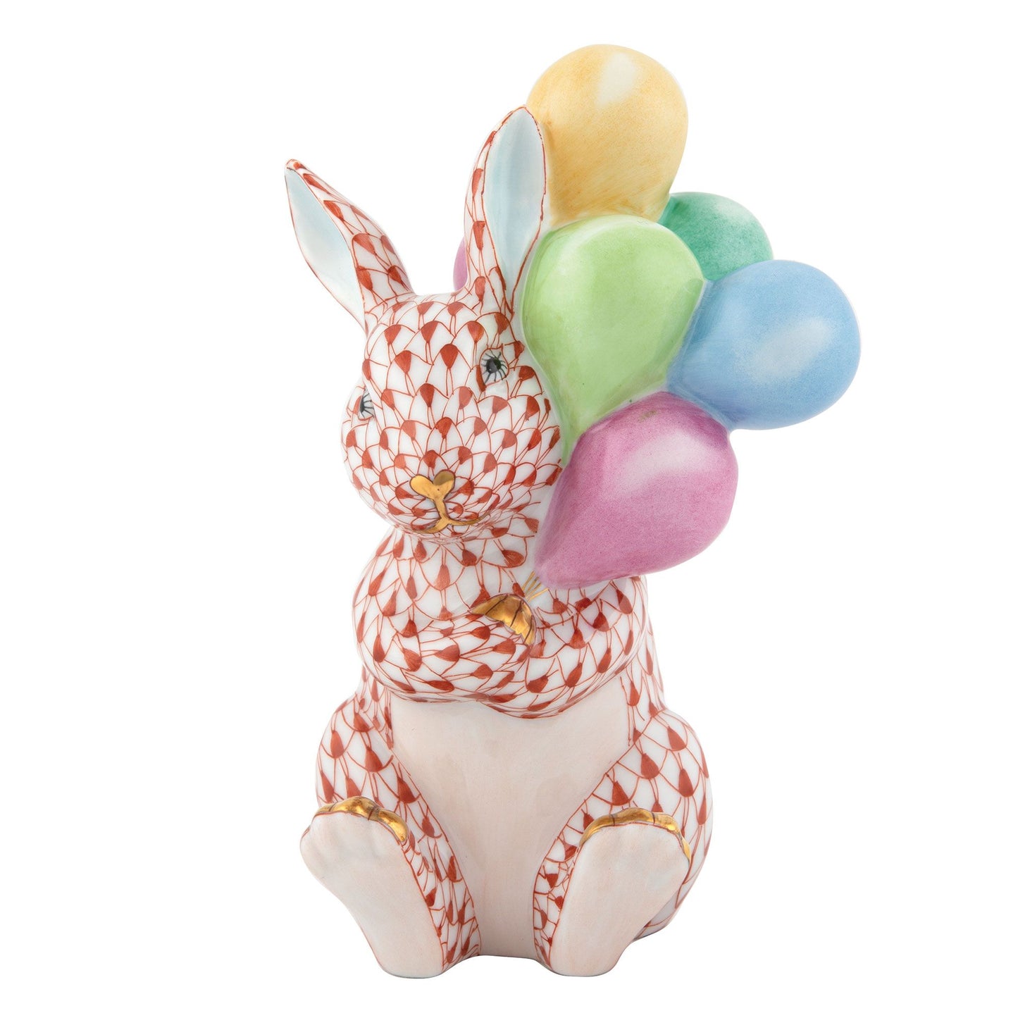 Herend Balloon Bunny Rust