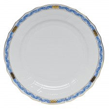 Herend Chinese Bouquet Garland Blue Dinner Plate