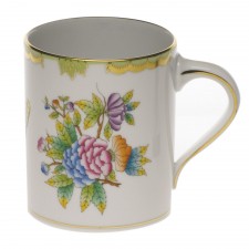 Herend Queen Victoria Green Coffee Mug