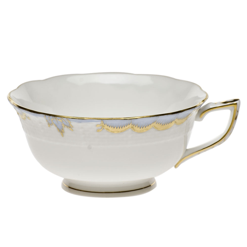 Herend China Princess Victoria Light Blue Tea Cup