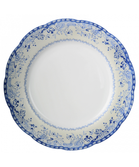Virgina Blue Dinner plate by Mottahedeh