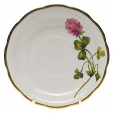 Herend American Wildflowers Red Clover Tea Saucer