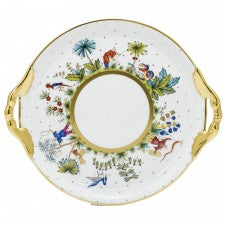 Herend Asian Garden Cake Plate