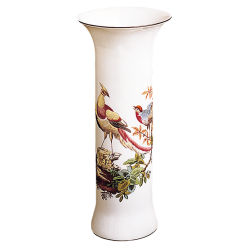 Mottahedeh Chelsea Bird Trumpet Vase