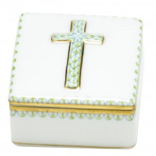 Herend Prayer Box Lime