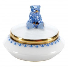 Herend First Curl Box Blue