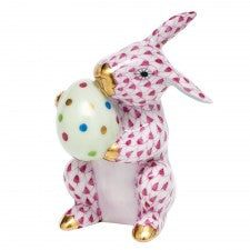Herend Easter Bunny Raspberry