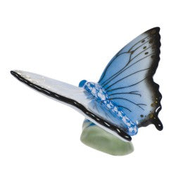 Herend buterfly blue