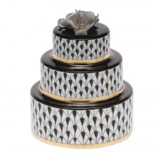 Herend Wedding Cake Black