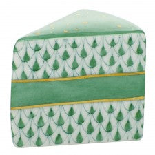 Herend Slice of Cake Green