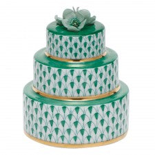 Herend Wedding Cake Green