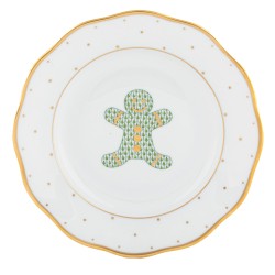 Herend Christmas Gingerbread Plate