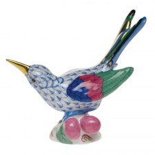 Herend Colibri Blue