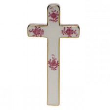 Herend Cross Raspbery