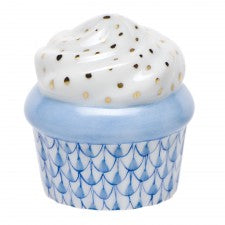Herend Cupcake Blue