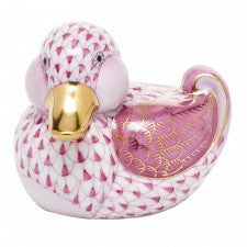 Herend Dapper Ducky Raspberry