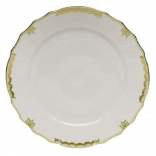 Herend Princess Victoria Green Dinner Plate