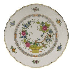 Herend Indian Basket Dinner Plate