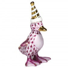 Herend Party Duckling Raspberry