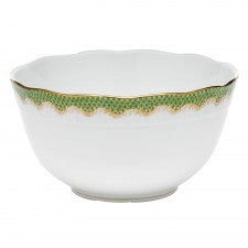 Herend Fish Scale Evergreen Round Bowl