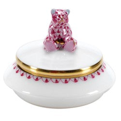 Herend First Curl Box Raspberry