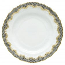 Herend Fish Scale Gray Bread And Butter Plate