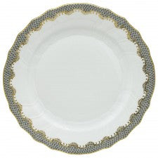 Herend Fish Scale Gray Bread and Butter Plate