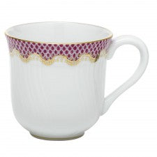 Herend Fish Scale Pink Mug