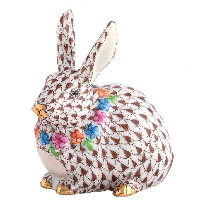 Herend Flower Bunny