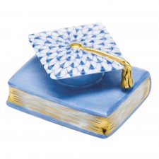 Herend Graduation Cap Blue