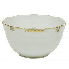 Herend Princess Victoria Gray Round Bowl